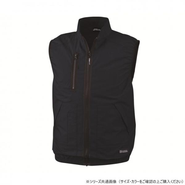 空調服 ベスト 綿100% 遮熱 ワークウェア 暑さ対策 作業着 ディープネイビー M