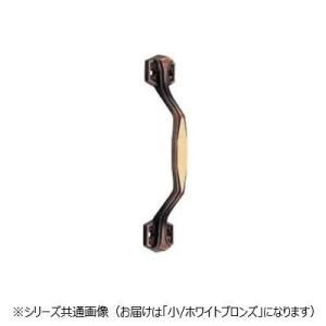 扉用取手 シャープハンドル 小 ホワイトブロンズ 亜鉛合金 ドアノブ 引き出し 家具