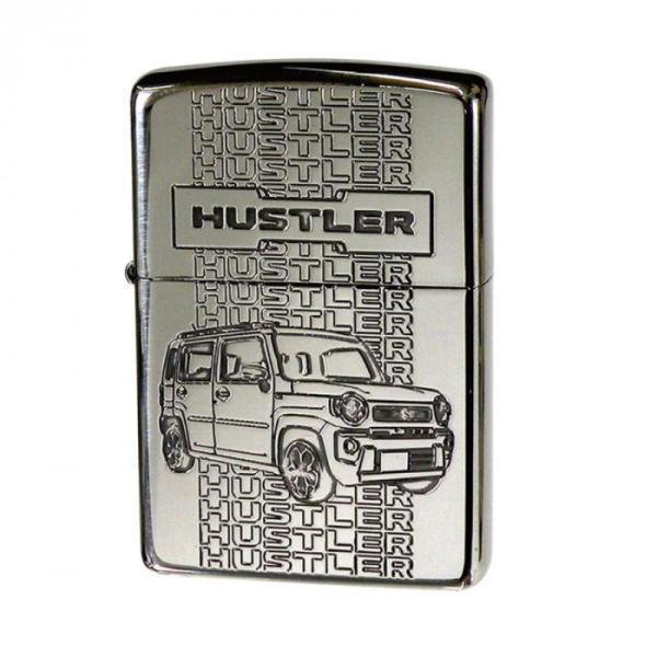 ZIPPO ライター スズキ ハスラー デザイン 永久保証 真鍮 喫煙具 ジッポ