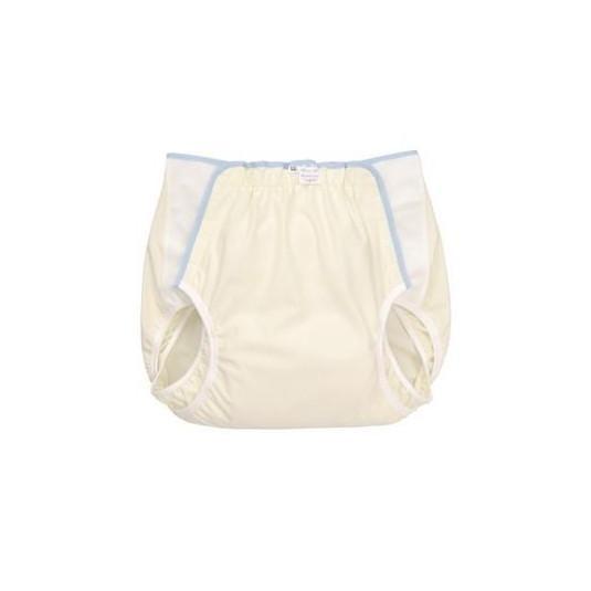 おむつカバー LL クリーム ウエスト80?120cm 洗濯可 日本製