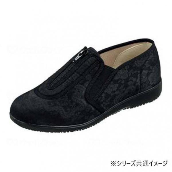婦人用スニーカー 4E 幅広 軽量 屈曲性 快適インソール ストレッチ素材 23cm
