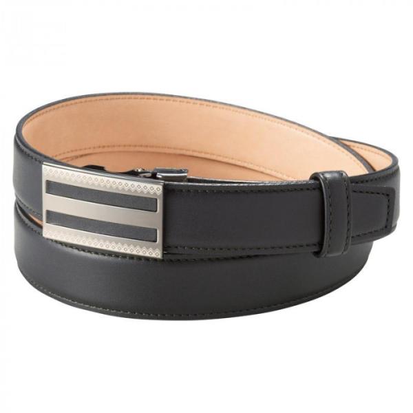 フィットベルト ロングサイズ ビジネスベルト 牛革 紳士 ベルト ブラック 日本製