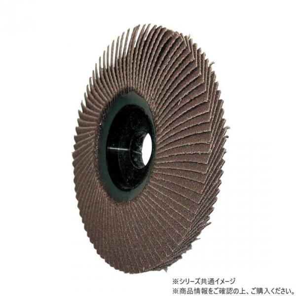 フラップディスク 80番 100mm径 研磨 アルミナ 仕上げ 金属 柳瀬