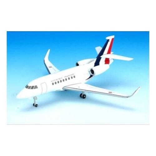 飛行機 模型 ダッソー ファルコン 2000LX フランス空軍 1/200 ダイキャスト