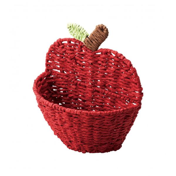 ちどり産業 りんご型バスケット 80-40