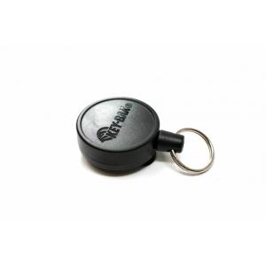 KEY-BAK ベルトクリップ式キーリール 6 90cm ミドルサイズ ブラック