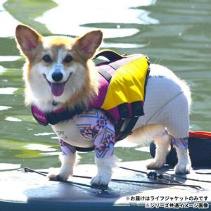 犬用ライフジャケット 3XL ピンク 浮力 高...の詳細画像2
