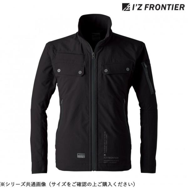 ワークジャケット ストレッチ素材 保温性 立体裁断 3Lサイズ ブラック 作業着 3420