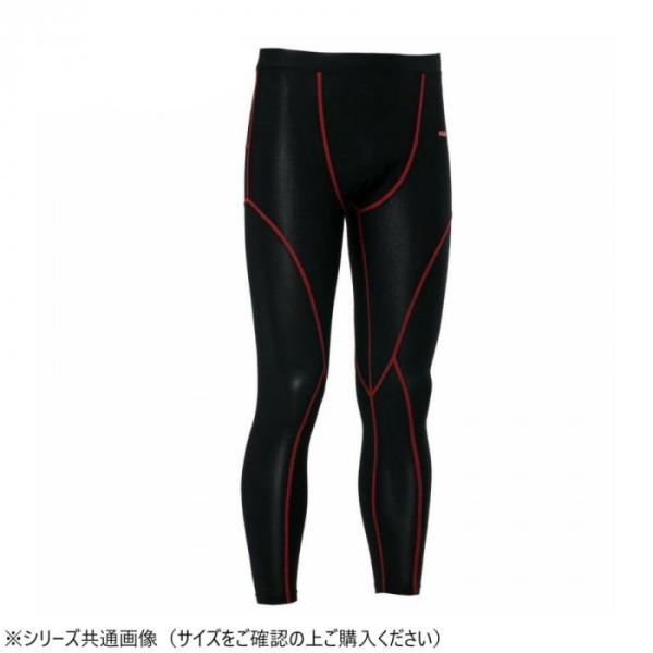 インナーパンツ LLサイズ ブラック レッド 接触冷感 UVカット