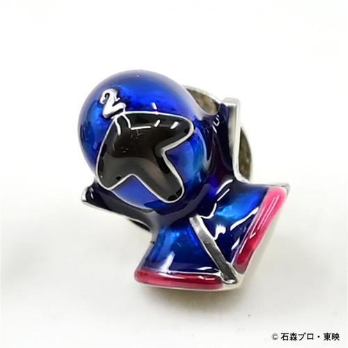 秘密戦隊ゴレンジャー×SWANK(スワンク) ピンズ02(青) HG-PIN02
