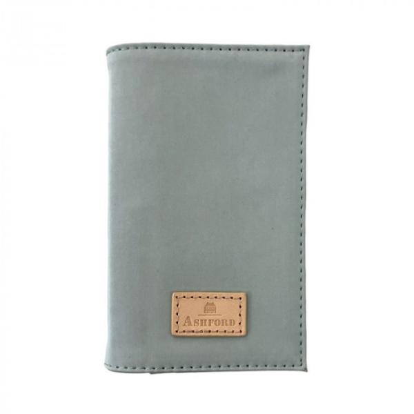 ミニ5穴サイズ手帳 ミリクロス アイスグレー 11mm ノートタイプ