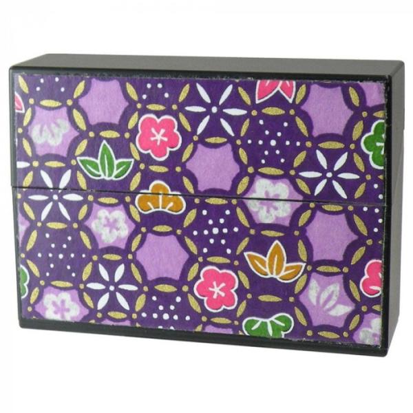 マルチハードケース 友禅和紙 松竹梅 Ｓサイズ 小物入れ 灰皿 収納 雑貨 和