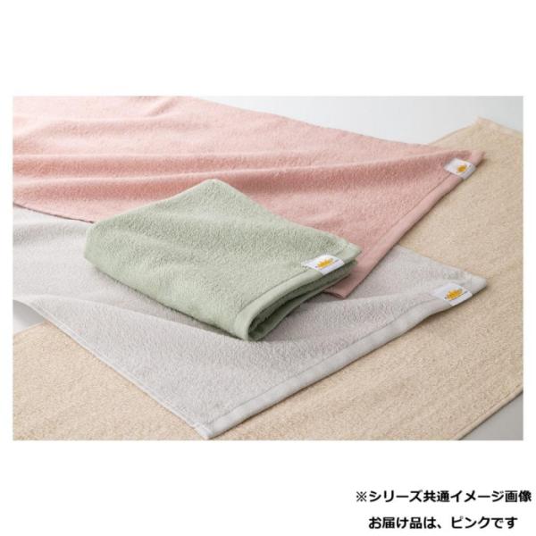 フェイスタオル 34×80cm コーマ糸使用 柔らかい 肌触り ピンク