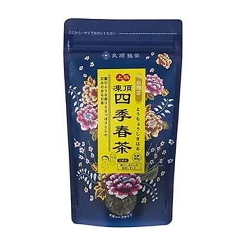 久順銘茶　リーフ　中国茶 上級　凍頂四季春茶　とうちょうしきはるちゃ 80g　12個セット 662