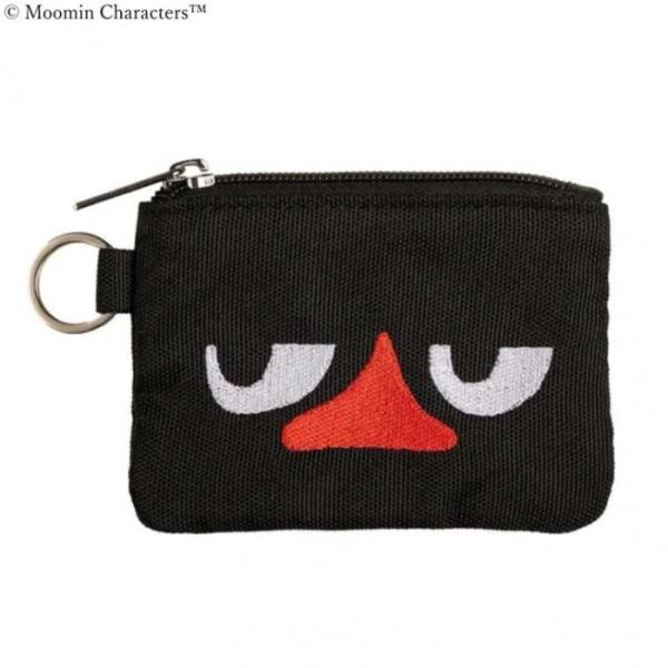 ムーミンポーチ スティンキー ブラック 120×80mm ポリエステル製