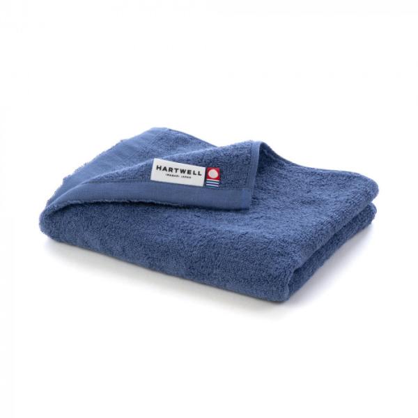 フェイスタオル ネイビー 34×80cm 今治認定 コットン95% 消臭効果