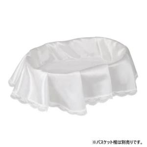 ペット供養 バスケットカバー セット 枕 顔掛 リボン 中サイズ 10入