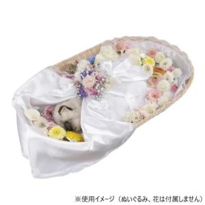 ペット供養 バスケットカバー セット 枕 顔掛...の詳細画像1
