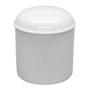 ペット 骨壺 6寸 白並 12個入 大型犬用 陶器製 シンプル ホワイト