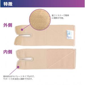 手首サポーター 関節固定バンド XL ベージュ...の詳細画像1