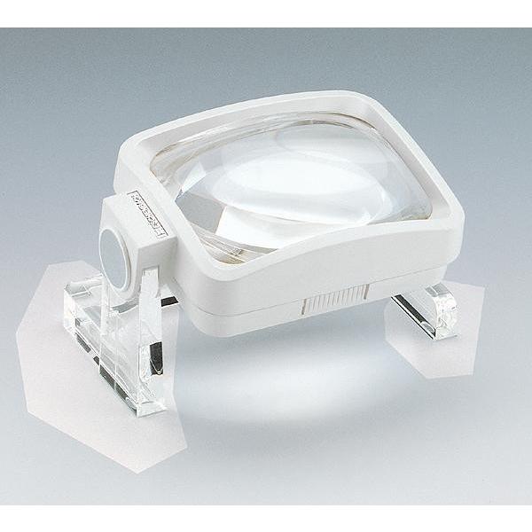 置き型ルーペ デスクリーダー 2.8倍 3.8倍 角度調節 拡大鏡 ドイツ製