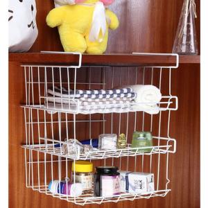 ３個セット複数連結 吊り下げラック 戸棚下収納ラック キッチン収納ラック荷重5kg キッチン用 バスルーム用