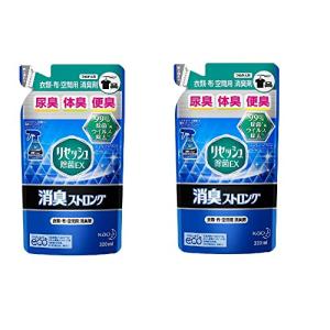 【まとめ買い】リセッシュ 除菌EX 消臭ストロング つめかえ用 320ml × 2個セット｜pocketstore-y