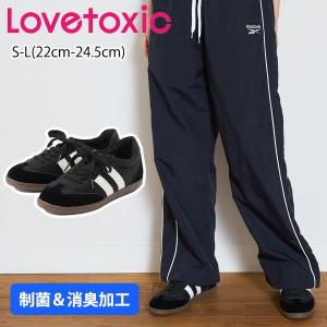 【セール30%OFF】 ラブトキシック 【軽量】ラインスニーカー 《S-L(22-24.5cm)》 シューズ 靴 スニーカー Lovetoxic 【8351428】