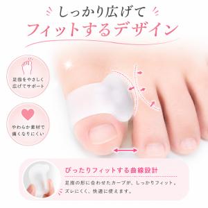 内反小趾 サポーター 医療用 矯正 小指 保護...の詳細画像1