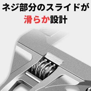 モンキーレンチ ワイド 水道 大型 水栓 薄型...の詳細画像4