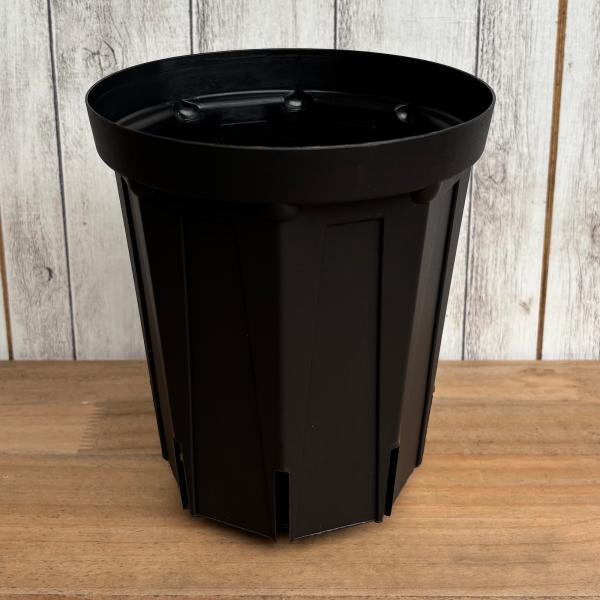 CSM-150L スリット鉢 ロングタイプ（約5号鉢） ブラック　メーカー：兼弥産業