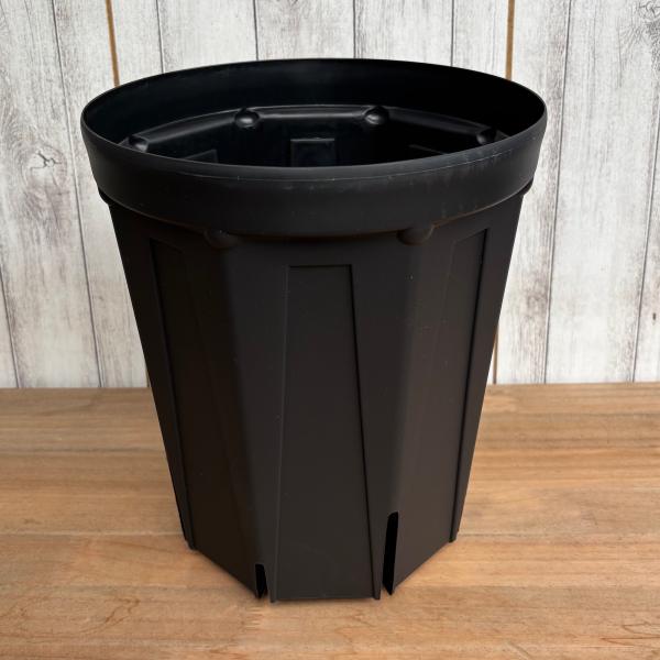 CSM-240L スリット鉢 ロングタイプ（約8号鉢） ブラック　メーカー：兼弥産業