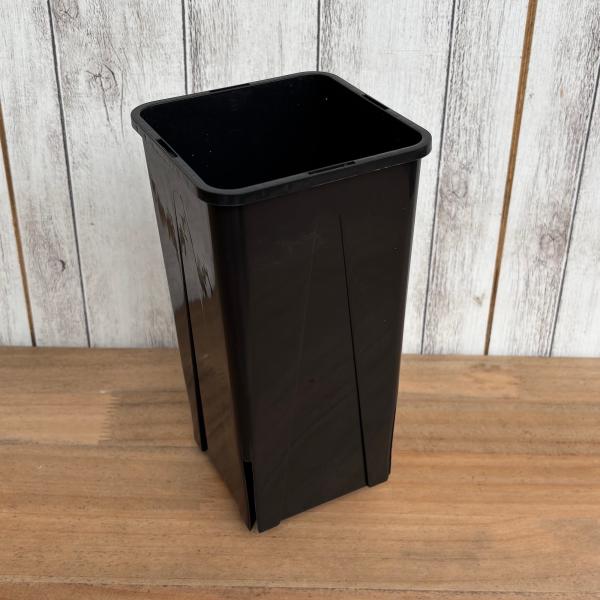 EG-135L 1鉢 スリット鉢 黒 角型 ロングタイプ メーカー：兼弥産業