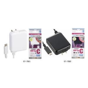 ACアダプター 充電器 Type-C microUSB AC充電器 2in1 スマホ