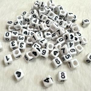 1個 ナンバー 数字 ビーズの詳細画像3