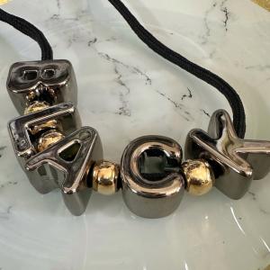 1個 アクリル 大穴 アルファベット ビーズ ...の詳細画像3