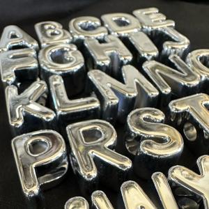 1個 アクリル 大穴 アルファベット ビーズ ...の詳細画像5