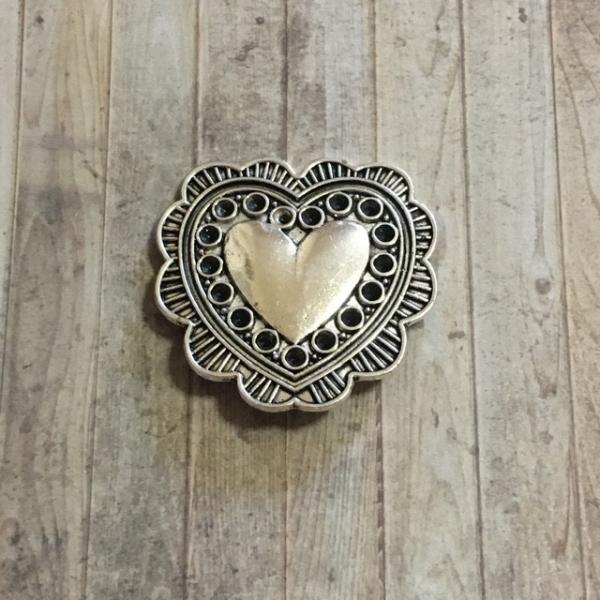 ハート Big ボタン 1個