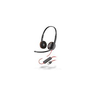 HP 80S02AA Poly Blackwire 3220 Stereo USB-A Headset｜podpark