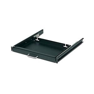 シュナイダーエレクトリック AR8126ABLK Keyboard Drawer -17IN/ 1U Black｜podpark