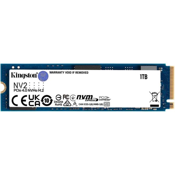キングストン SNV2S/1000G 1TB NV2 NVMe PCIe SSD Gen 4.0 x...