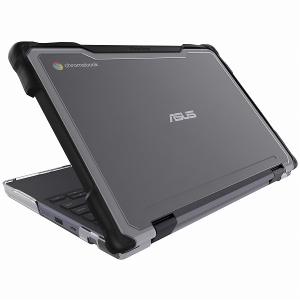 Gumdrop 06C011 SlimTech 薄型対衝撃ハードケース Asus Chromebook CR1100 (2in1 and Clamshell) Black タブレッ…｜podpark