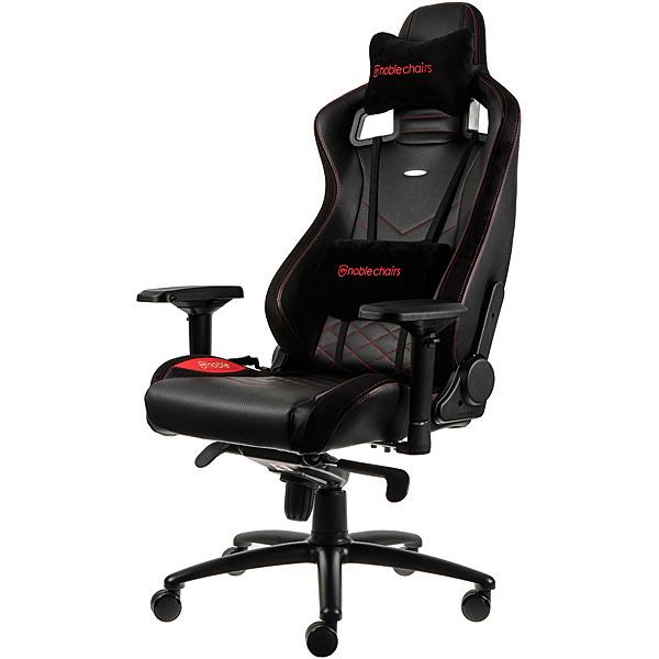 アーキス NBL-PU-RED-003 noblechairs EPIC ゲーミングチェア オフィス...