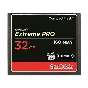 SanDisk SDCFXPS-032G-J61 エクストリーム プロ コンパクトフラッシュカード ...