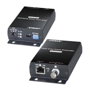 ジョブル IPC-600P PoE/ PoE Plus対応イーサネット長距離同軸伝送器