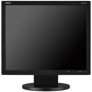 NEC LCD-AS173M-BK 液晶ディスプレイ 17型/ 1280×1024/ HDMI、D-Sub、DisplayPort/ ブラック/ スピーカー：あり/ 5年保証｜podpark