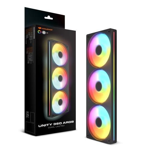 COUGAR CF-UN360RB-RGB Unity360-RB ARGB/ 一体成型タイプのシン...