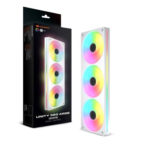 COUGAR CF-UN360FW-RGB Unity360-FW ARGB/ 一体成型タイプのシン...