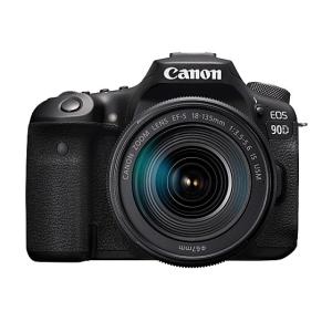 Canon 3616C015 デジタル一眼レフカメラ EOS 90D(W)・EF-S18-135 IS USM レンズキット｜podpark