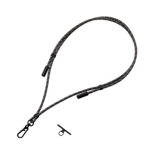 ELECOM P-STSDH1CC06BK スマホショルダーストラップ/ 充電ケーブルショルダー/ ...